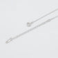 Collar de Aleación Bañado en Oro con Cristal Emporia® Púrpura y Perla de cristal