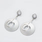 Conjunto de Aleación Bañado en Oro ( Pendientes +Colgante )