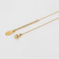 Pulsera de Aleación Bañado en Oro con Cristal Emporia® Verde