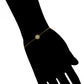 Pulsera de Aleación Bañado en Oro con Cristal Emporia® Verde