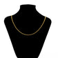 Collar de Aleación Bañado en Oro