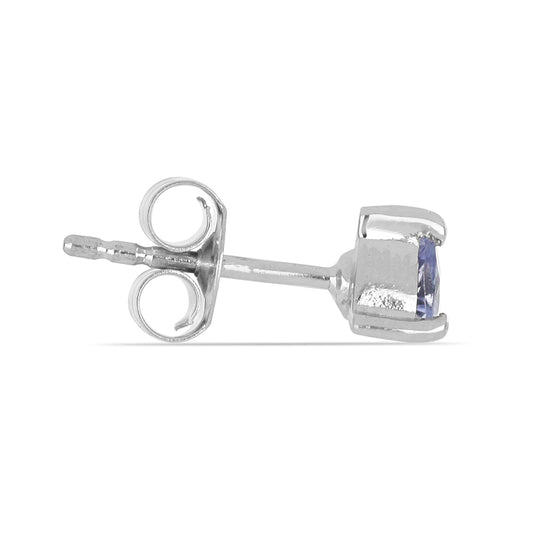 Pendientes de Plata con Tanzanita