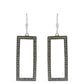 Pendientes de Plata con Marcasita de Austria