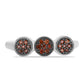 Anillo de Plata con Diamante Rojo