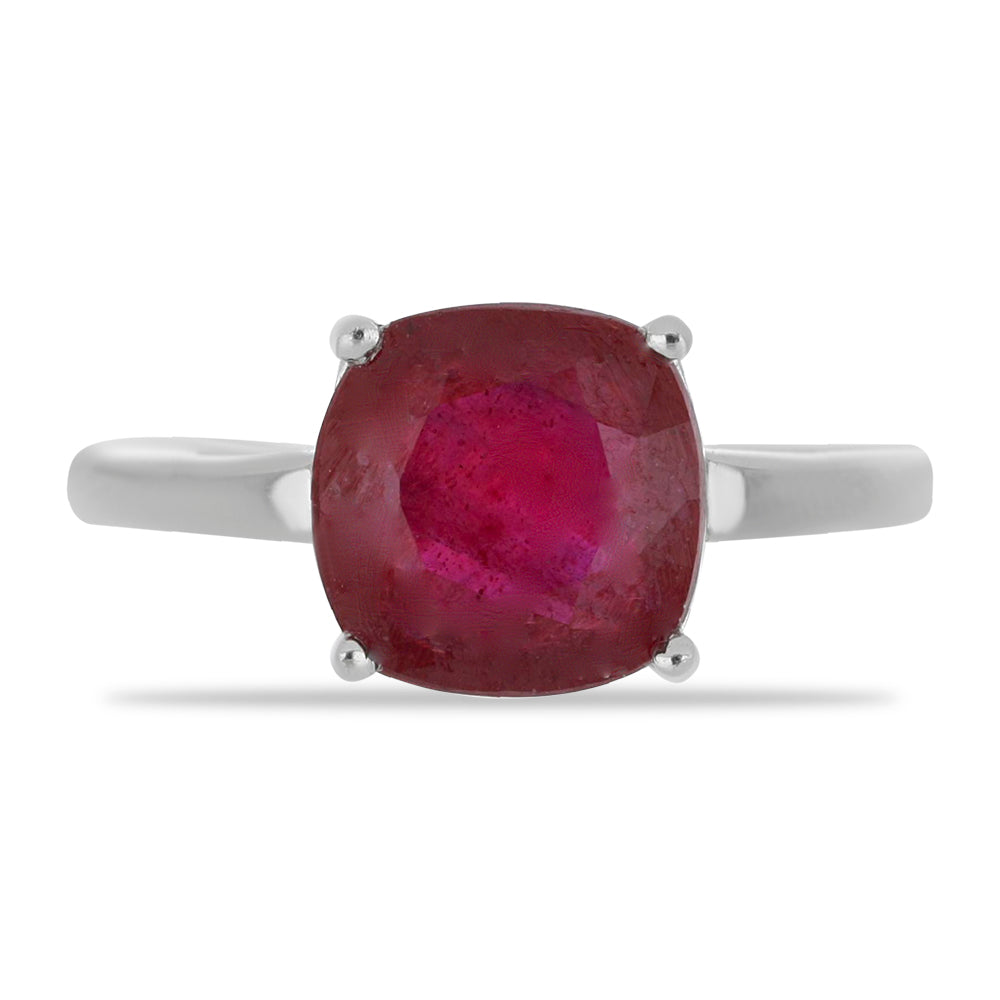 Anillo de Plata con Rubí de Madagascar 1 