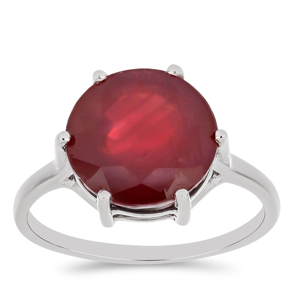 Anillo de Plata con Rubí de Madagascar 3 