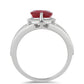 Anillo de Plata con Rubí de Madagascar
