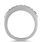 Anillo de Plata con Amatista Rosa de Francia y Topacio Blanco