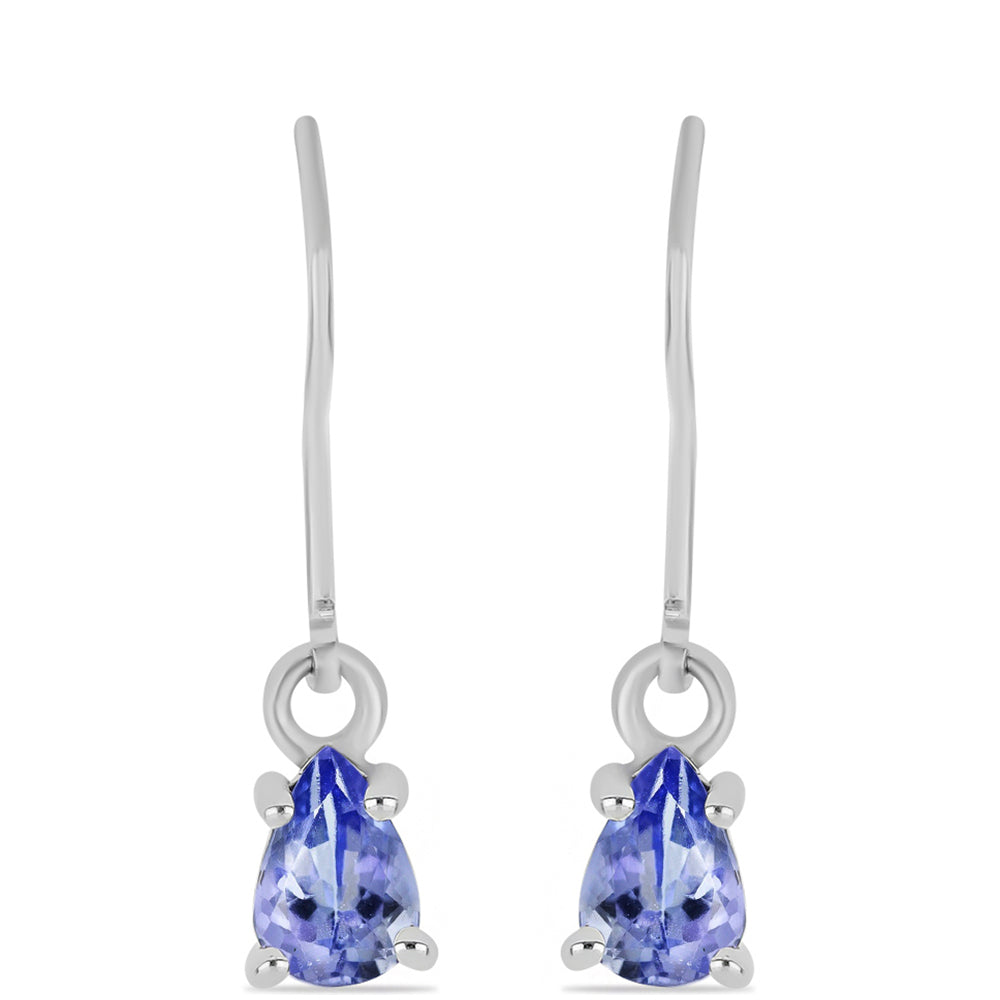 Pendientes de Plata con Tanzanita 1 