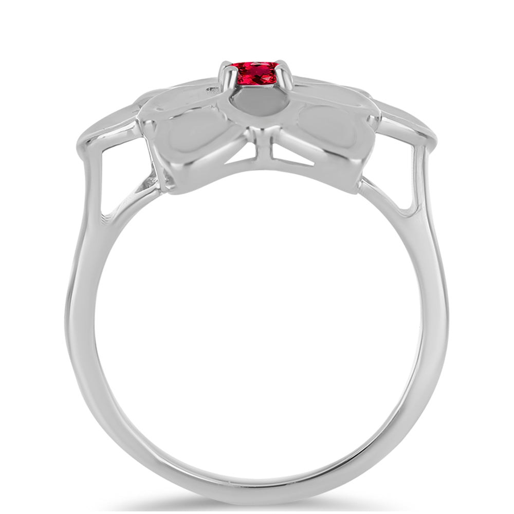 Anillo de Plata con Rubelita de Cruzeiro 2 