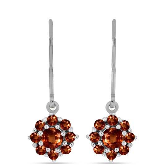 Pendientes de Plata con Andalusita