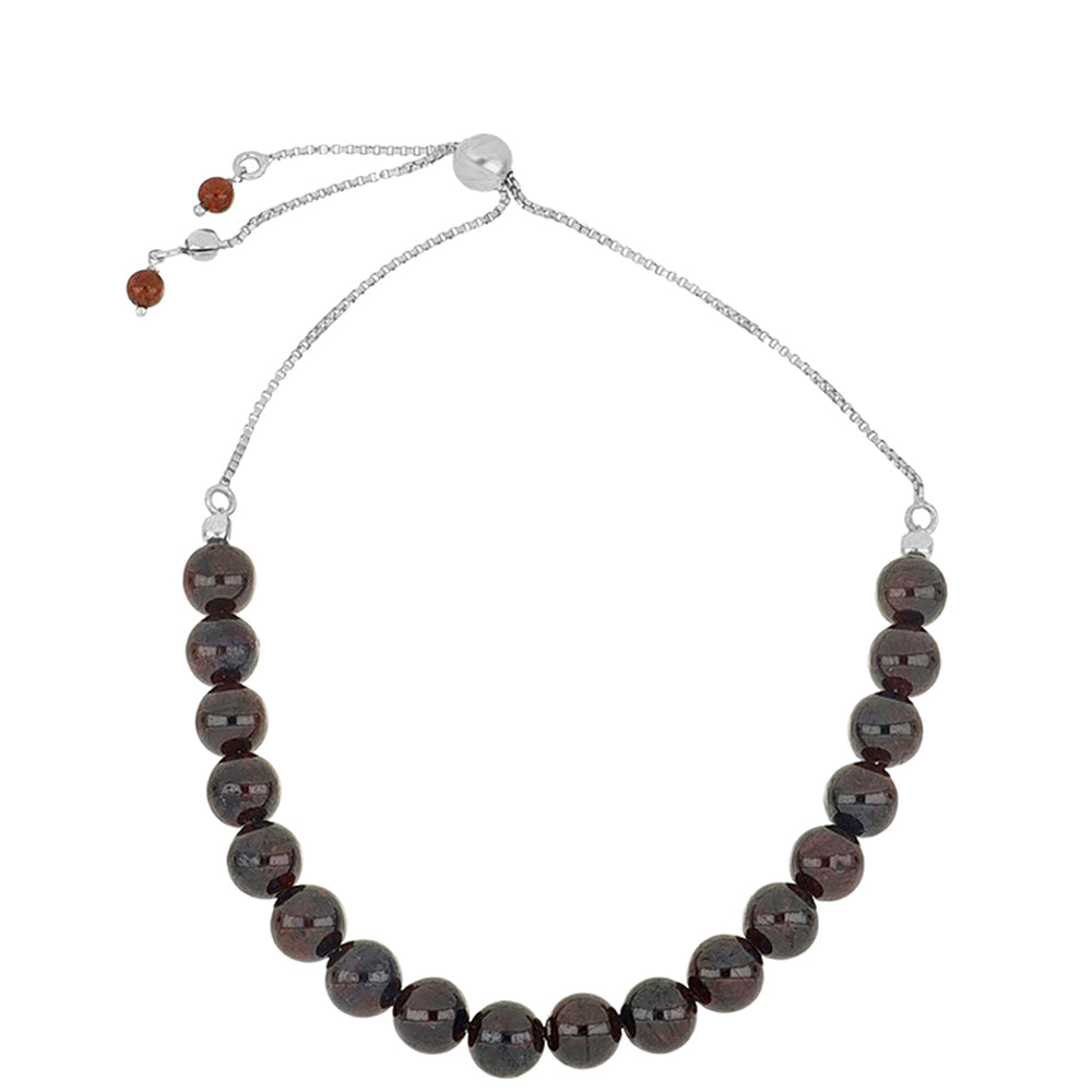 Pulsera de Plata con Granate Barton 2 