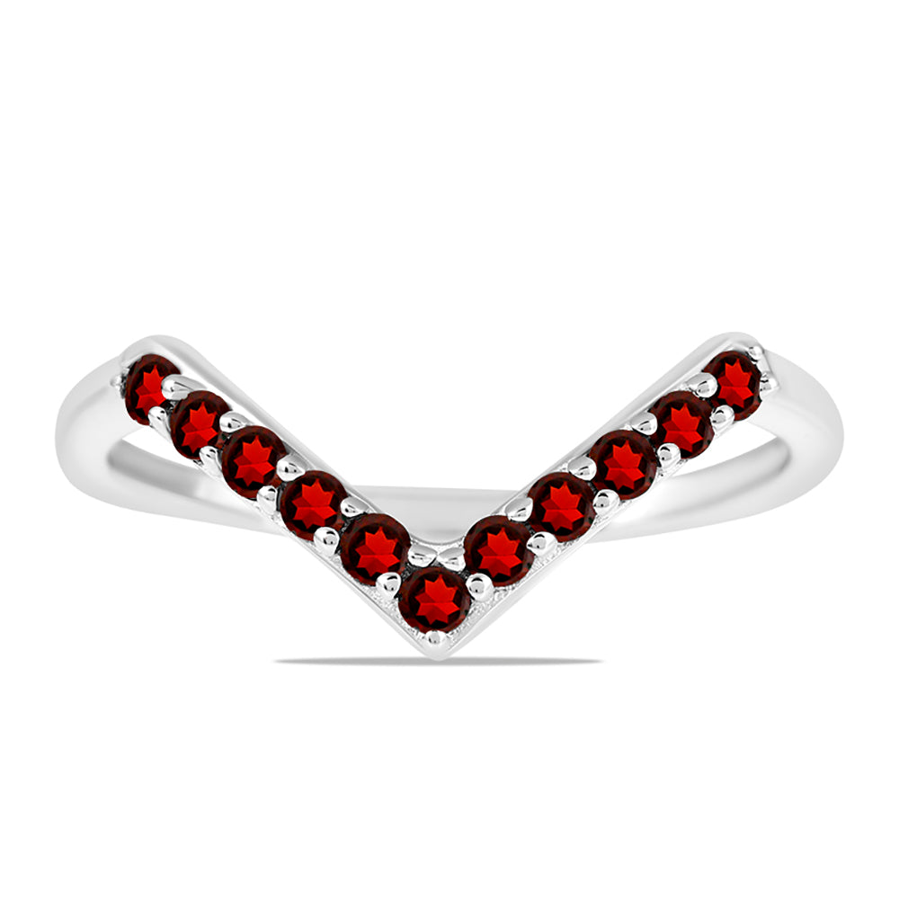 Anillo de Plata con Granate Barton 1 
