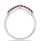 Anillo de Plata con Granate Barton
