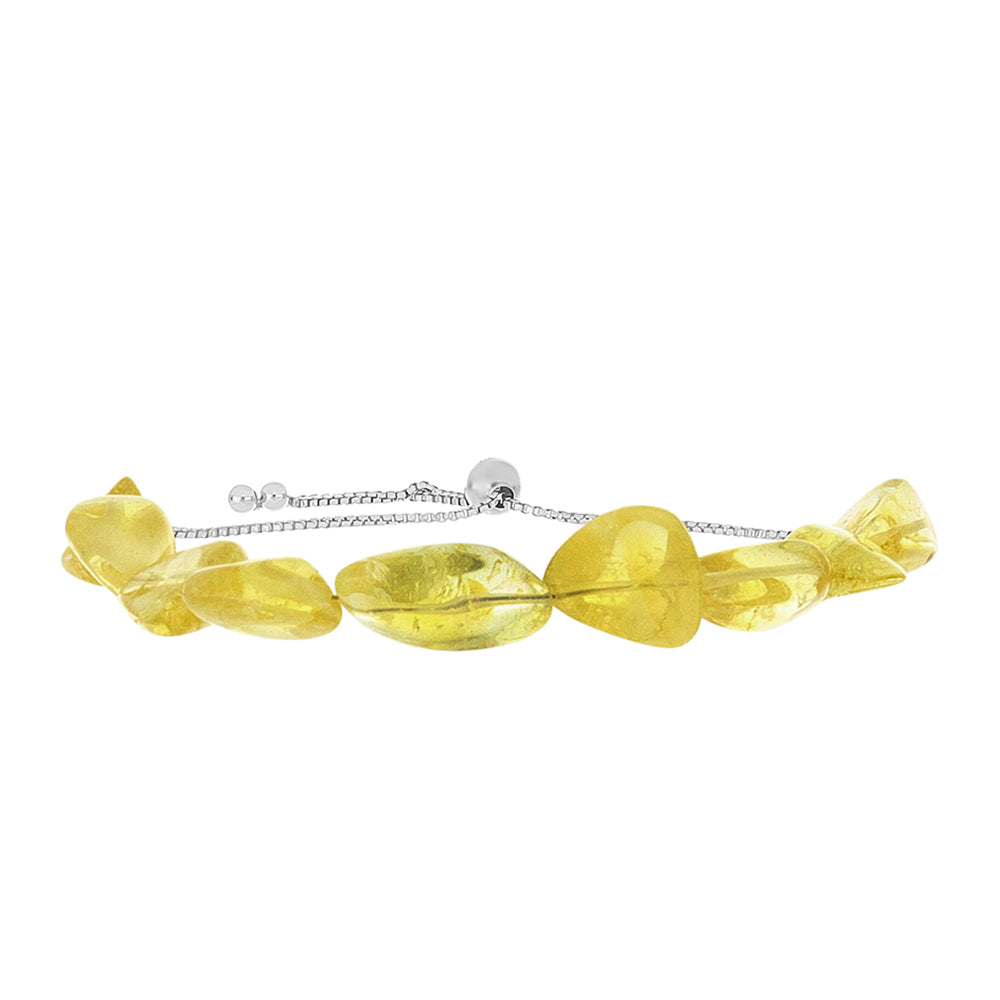 Pulsera de Plata con Citrino de los Montes Urales 2 