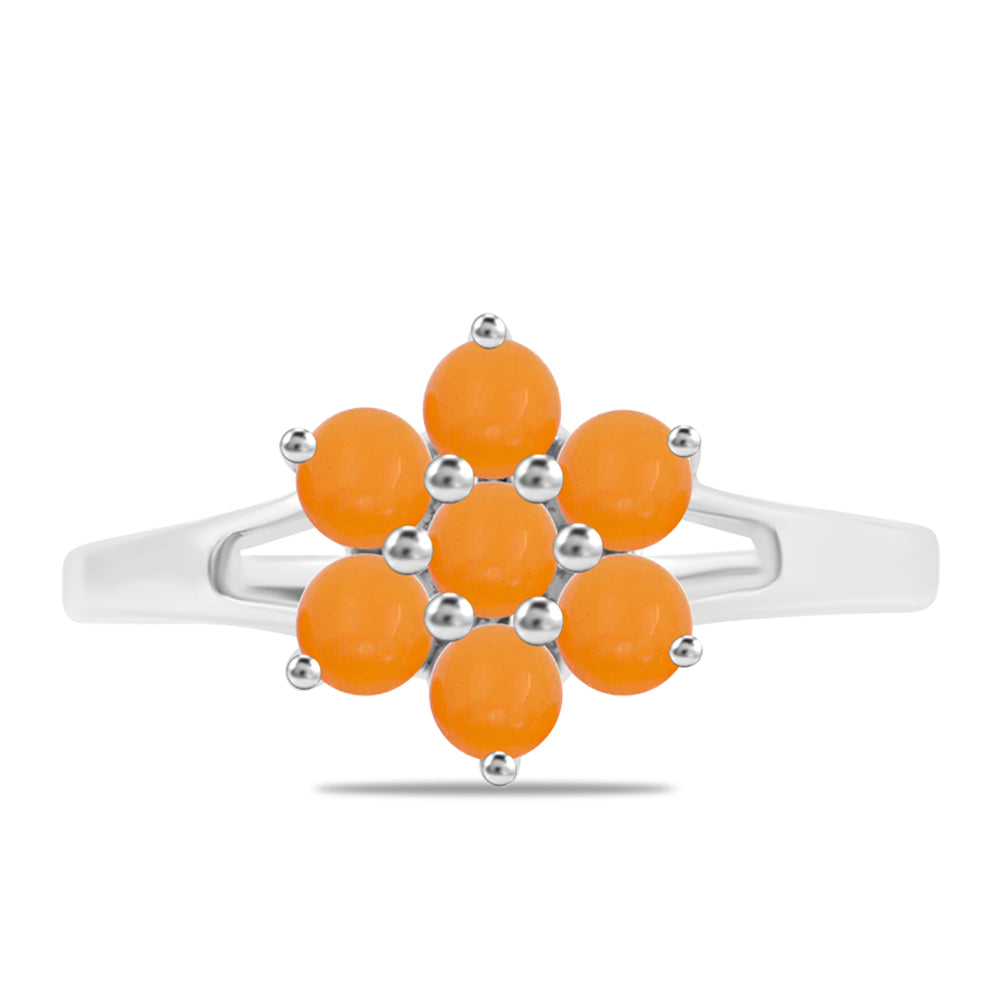 Anillo de Plata con Jade Amarillo 1 