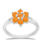 Anillo de Plata con Jade Amarillo