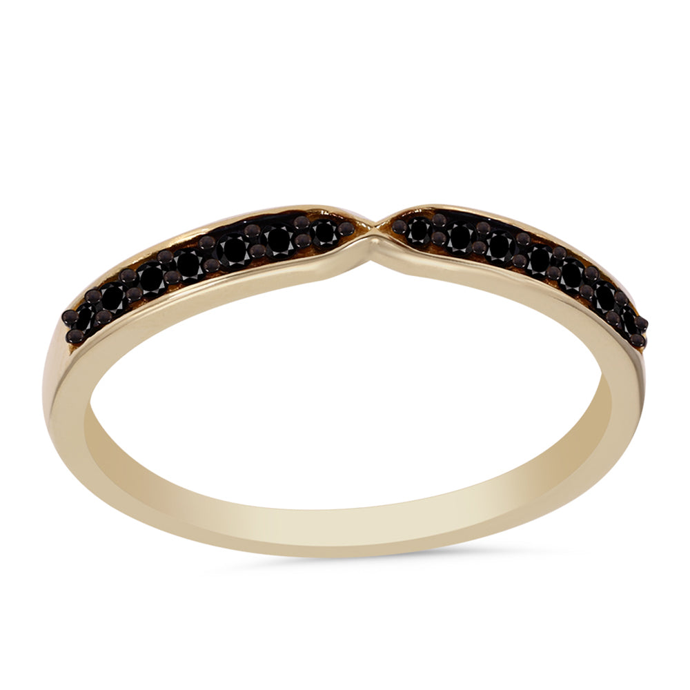 Anillo de Plata Bañada en Oro