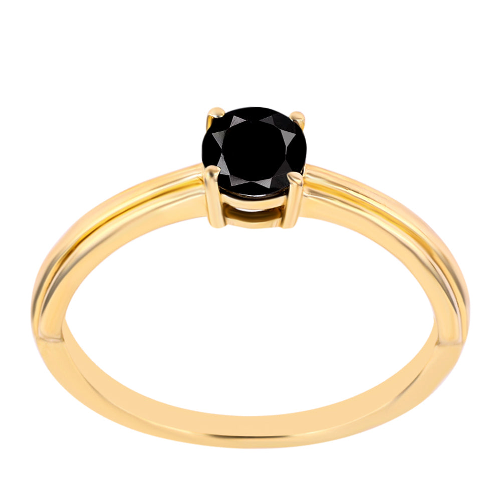 Anillo de Plata Bañada en Oro 3 