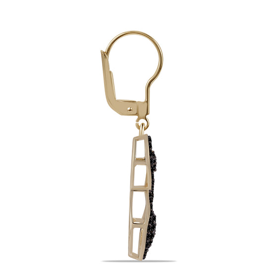 Pendientes de Plata Bañada en Oro