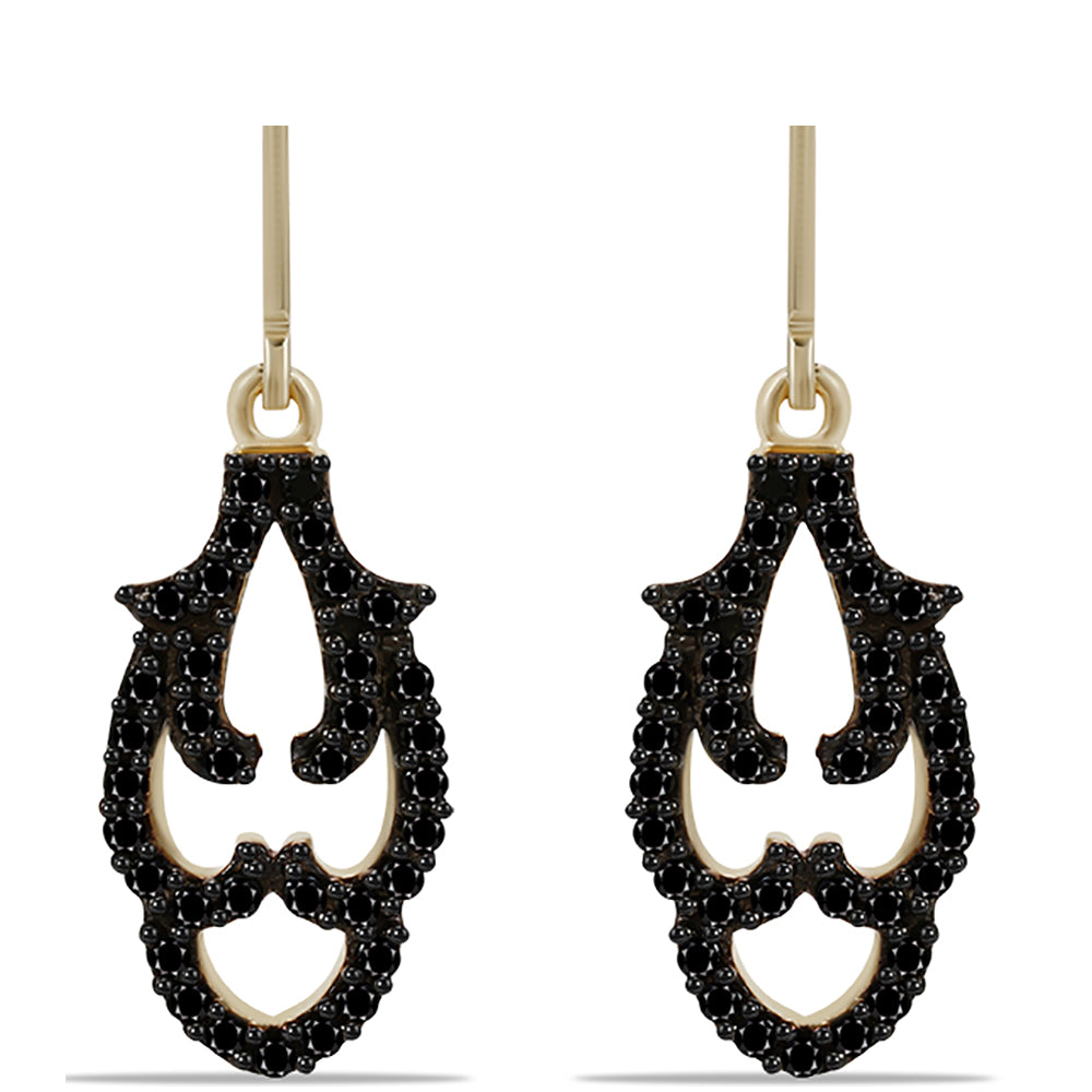 Pendientes de Plata Bañada en Oro 1 