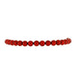 Pulsera de Plata Bañada en Oro con Perla roja de río