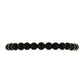 Pulsera de Plata Bañada en Oro con Ónix negro de Suwar