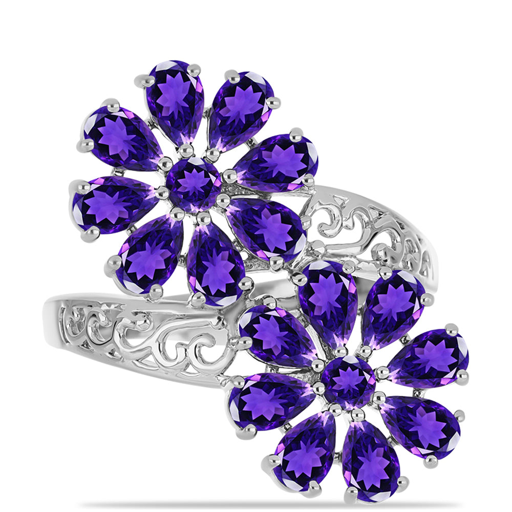 Anillo de Plata con Amatista de Marruecos 1 