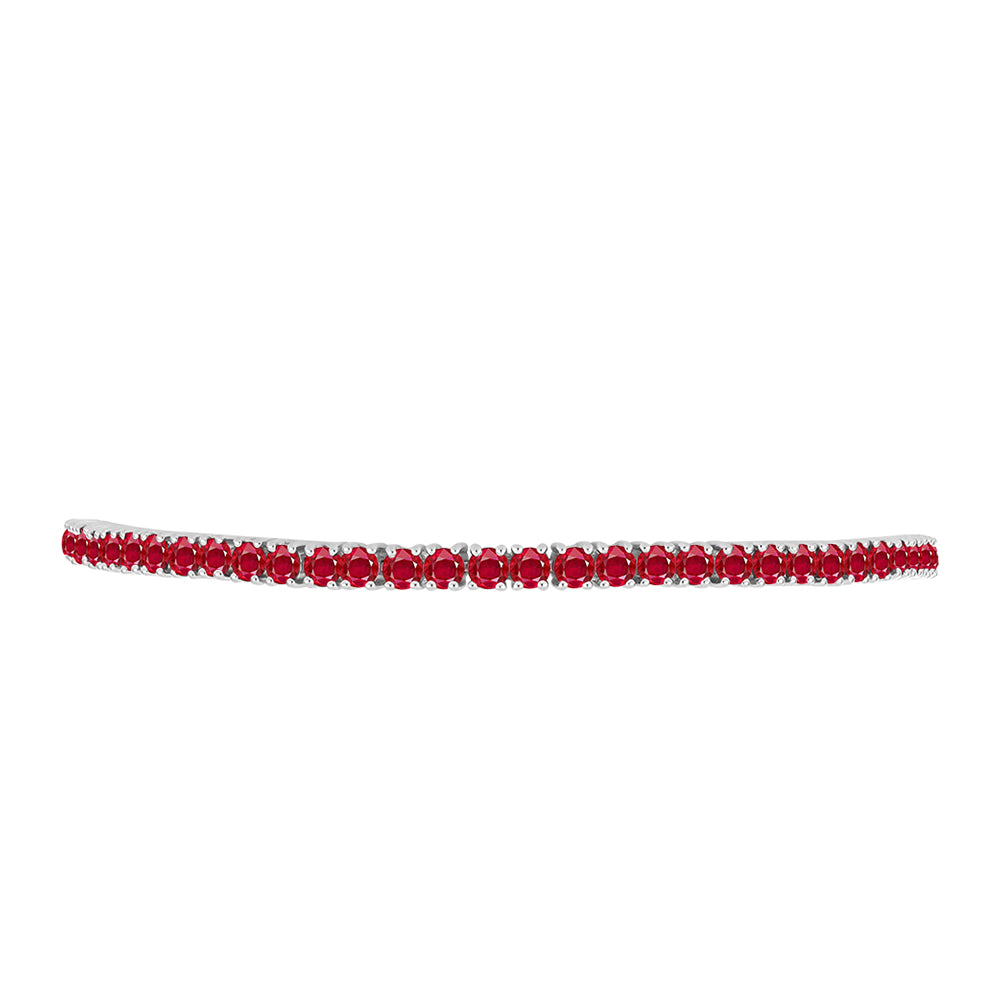 Pulsera de Plata con Ágata Roja 2 