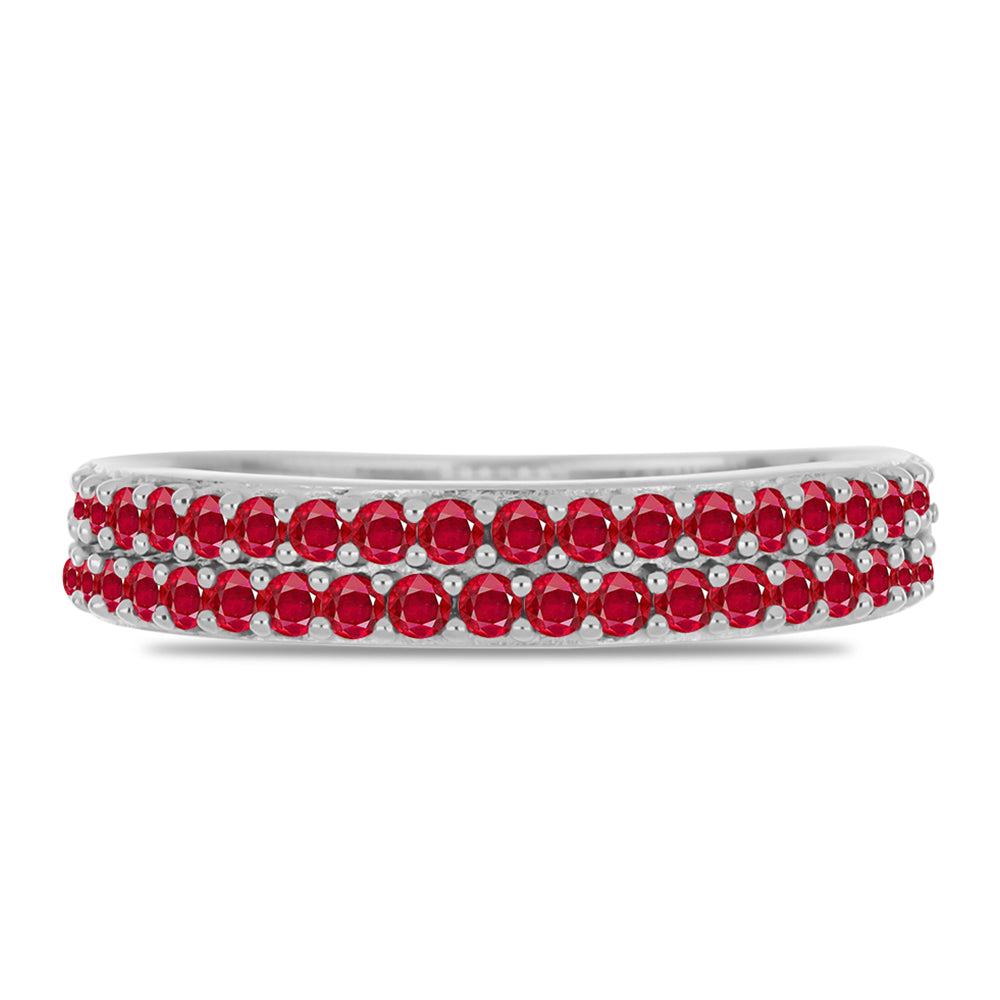 Anillo de Plata con Ágata Roja 2 