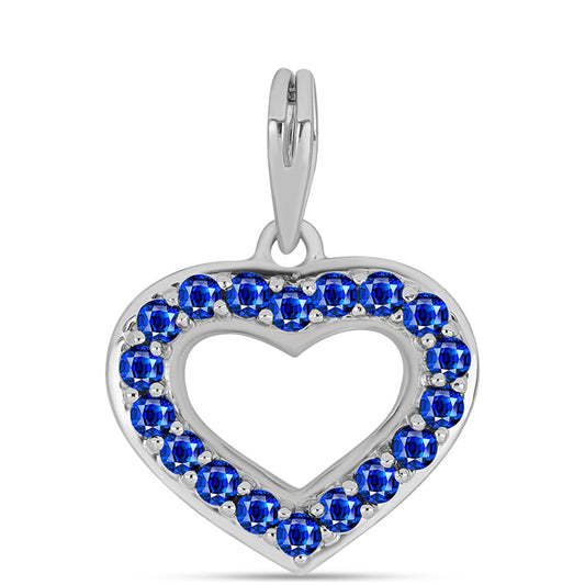 Colgante de Plata con Zafiro Azul Australiano