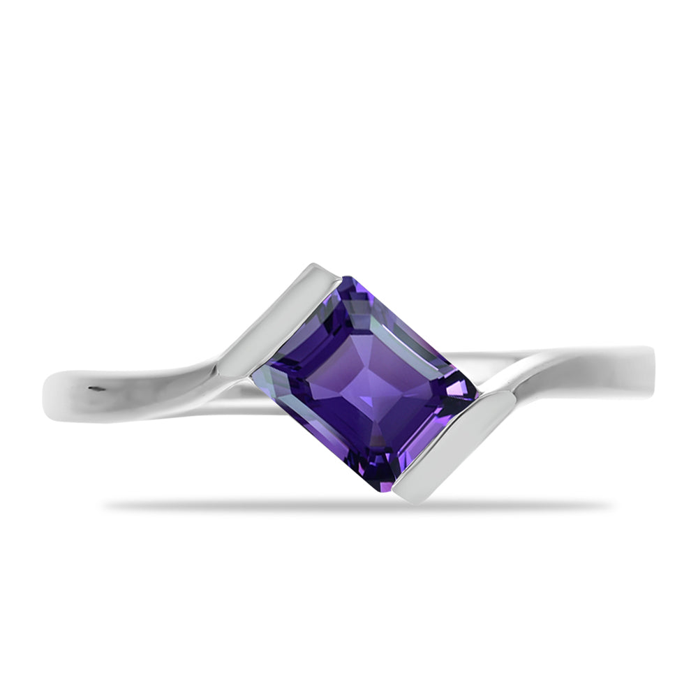Anillo de Plata con Amatista de Marruecos 1 