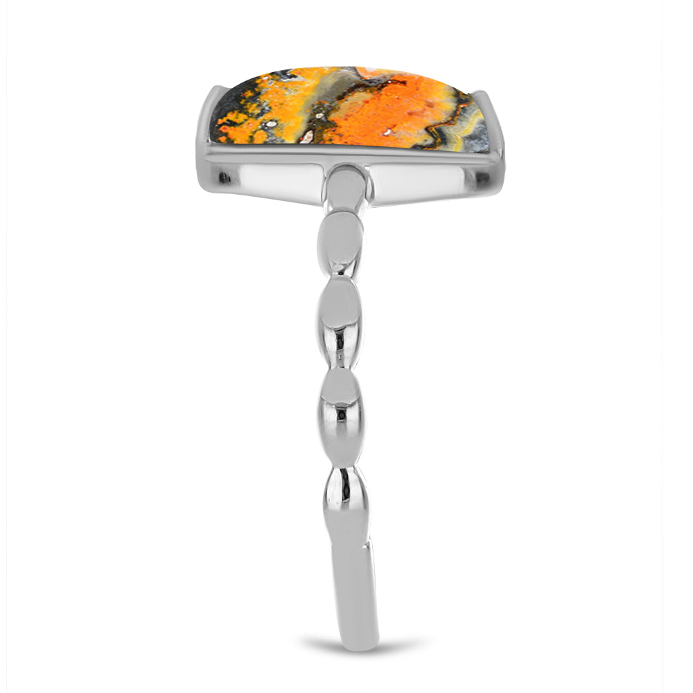 Anillo de Plata con Jasper de Bumble Bee 4 