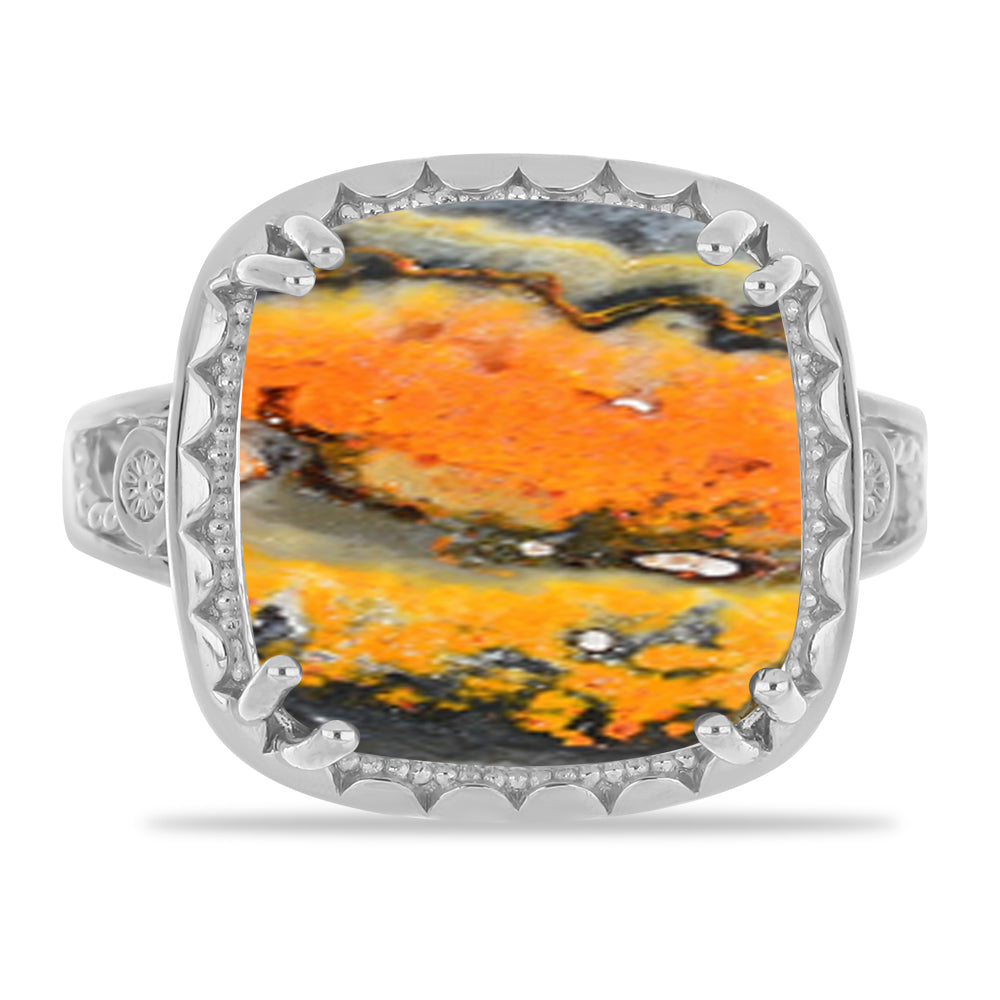 Anillo de Plata con Jasper de Bumble Bee 1 