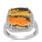 Anillo de Plata con Jasper de Bumble Bee