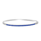 Brazalete de Plata con Zafiro Azul Australiano
