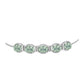 Pulsera de Plata con Amatista Verde