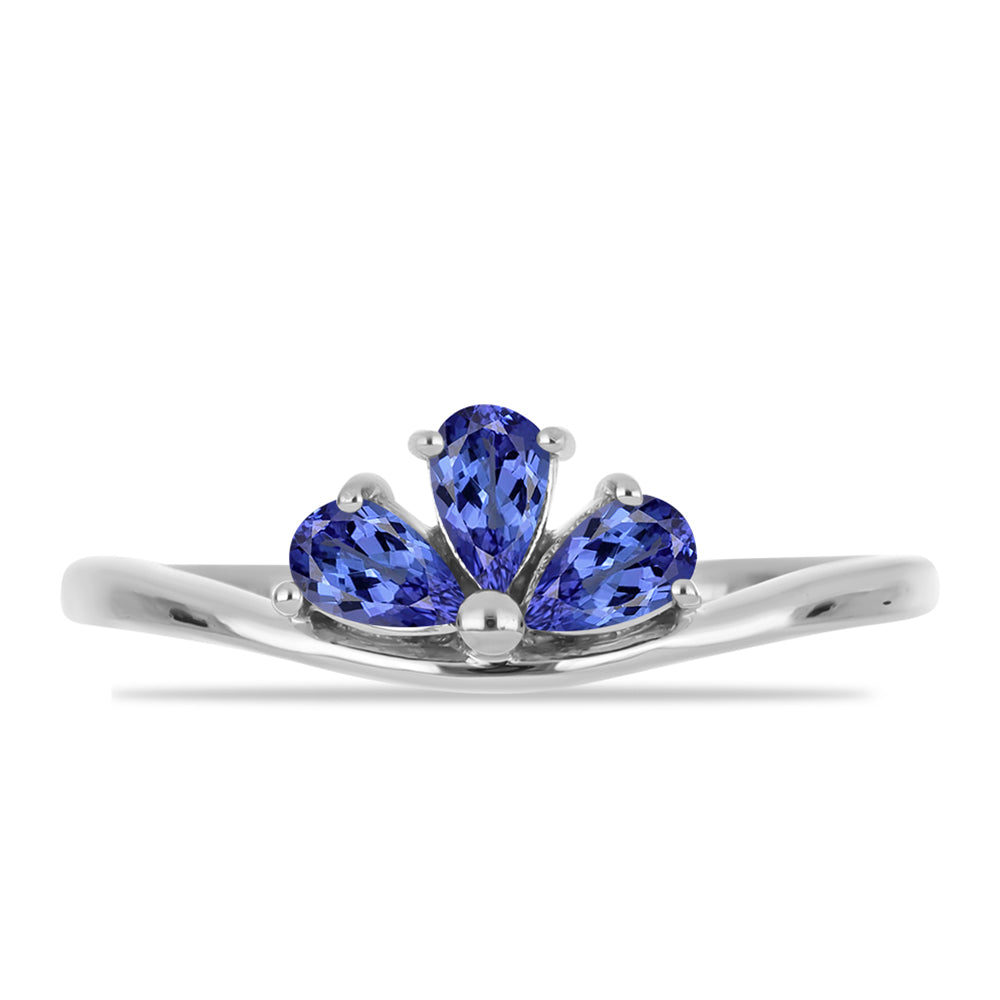 Anillo de Plata con Tanzanita 1 