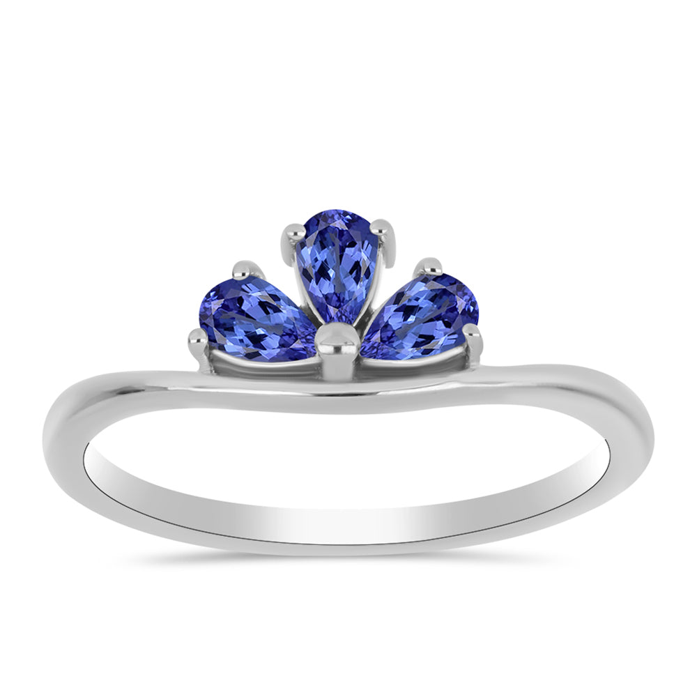 Anillo de Plata con Tanzanita 3 