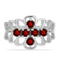 Anillo de Plata con Granate Barton