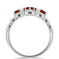 Anillo de Plata con Granate Barton