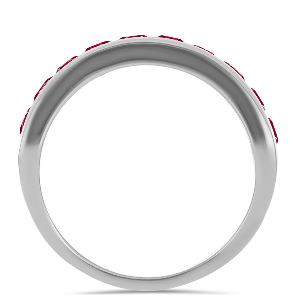 Anillo de Plata con Rubí de Madagascar 3 