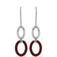 Pendientes de Plata con Granate Barton