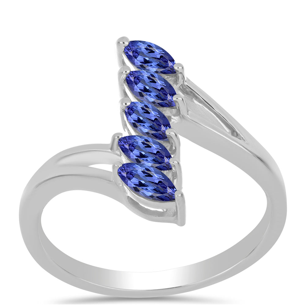 Anillo de Plata con Tanzanita