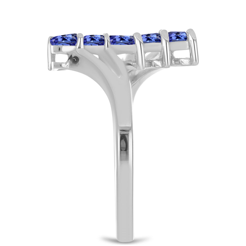 Anillo de Plata con Tanzanita