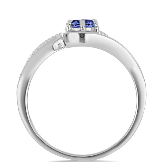 Anillo de Plata con Tanzanita