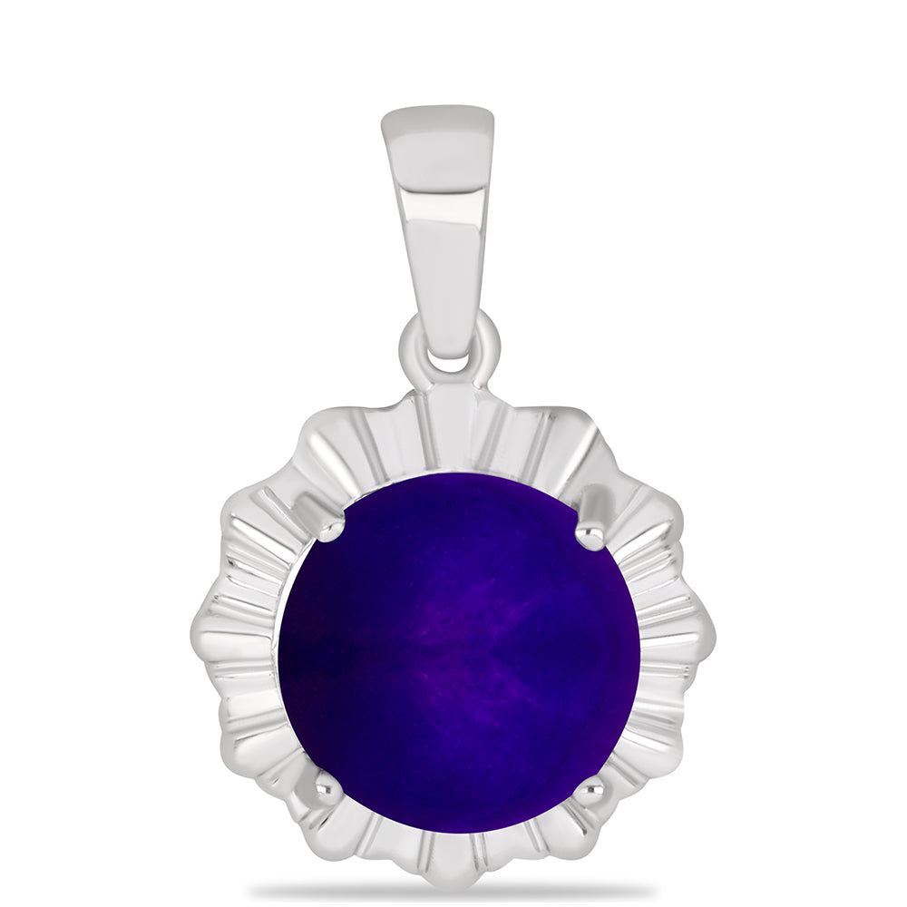 Colgante de Plata con Jade Púrpura
