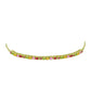 Pulsera de Plata Bañada en Oro con Zafiro Arco Iris Rosebery