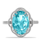 Anillo de Plata con Cuarzo Paraiba