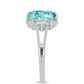 Anillo de Plata con Cuarzo Paraiba